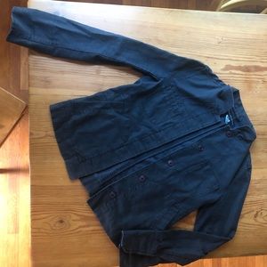 French Connection Navy Linen Jacket 6